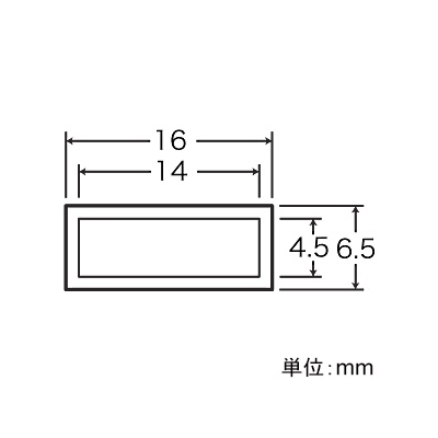 サンワサプライ HDMIコネクタカバー 6個入  TK-HDCAP1 画像2