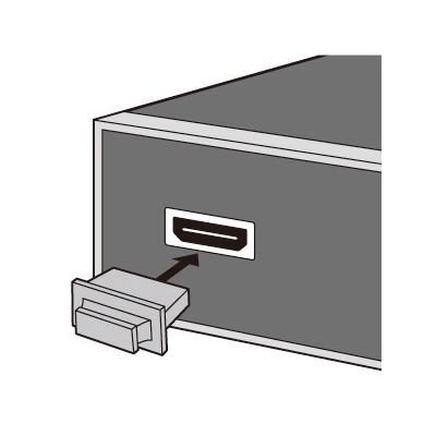サンワサプライ HDMIコネクタキャップ 6個入  TK-HDCAP2 画像2