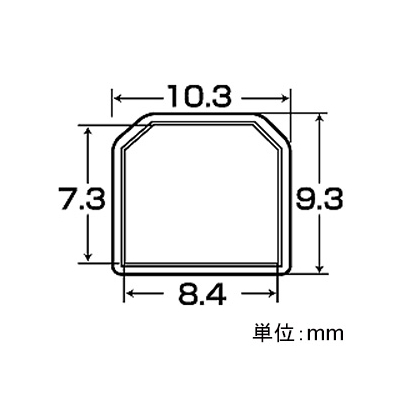 サンワサプライ USBコネクタカバー Bコネクタ用 6個入  TK-UCA5 画像2