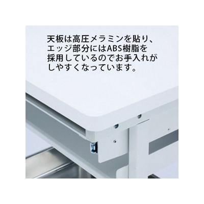 サンワサプライ 電子カルテラック 耐荷重60kg ホワイト  RAC-HP8SCN 画像4