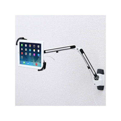 サンワサプライ iPad・タブレット用アーム 垂直可動2本アームタイプ 7～11インチ対応 フレキシブルアーム 壁面取付けタイプ  CR-LATAB11 画像2
