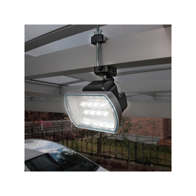 RITEX(ライテックス) フリーアーム式LEDセンサーライト 防雨型 乾電池式タイプ 天井取付可 4.5Wワイド 400lm 白熱球60W相当  CBA-150 画像2