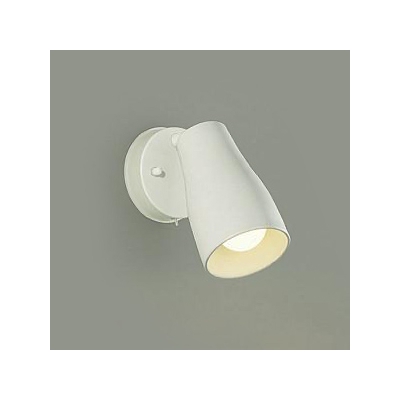 DAIKO LEDキッチンライト キッチンスポット 電球色 非調光タイプ E26口金 白熱灯60Wタイプ 壁付タイプ 白  DBK-39748Y