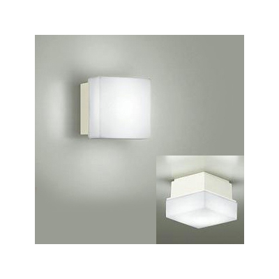 DAIKO LED浴室灯 昼白色 非調光タイプ 白熱灯60Wタイプ 防湿形 天井・壁付兼用 密閉型  DWP-38620W