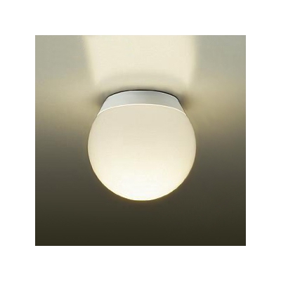 DAIKO LED浴室灯 電球色 非調光タイプ E17口金 白熱灯60Wタイプ 防湿形 天井・壁付兼用  DWP-39822Y 画像2
