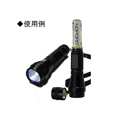 日本協能電子 LED懐中電灯 白色LED×1灯 水電池単3形×1本付  NWP-LED 画像2