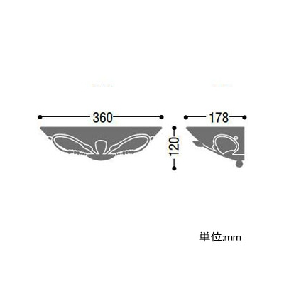 コイズミ照明 LEDブラケットライト《プラッカ》 LEDランプ交換可能型 白熱球40W相当 電球色 5.8W 口金E17  AB40675L 画像2