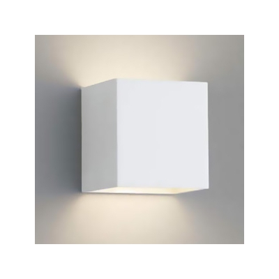 コイズミ照明 LED一体型ブラケットライト 《MINI》 埋込タイプ 埋込穴φ50mm 6.6W 白熱球60W相当 電球色 セード:樹脂・白色 AB41324L