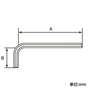 エンジニア ボールレンチセット ロングタイプ 8本セット 対辺1.5～8.0mm  TWB-01 画像4