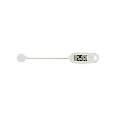 ドリテック クッキング温度計 使用温度範囲-10～+300℃ 防滴IPX2 アイボリー O-274IV