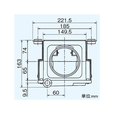 三菱 ダクト用換気扇 中間取付形ダクトファン 排気専用 24時間換気機能付 サニタリー用 接続パイプφ100mm  V-12ZMC6 画像4