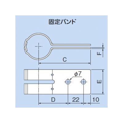 因幡電工 【数量限定特価】パイプロック パイプサポート+固定バンド 空調配管用縦引配管固定金具  TK-10K 画像4