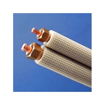 因幡電工 フレア配管セット 3m フレアナット付き 配管部材なし 対応冷媒:2種  SPH-233-C