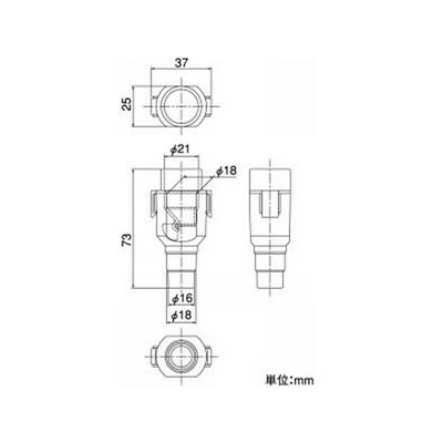 因幡電工 おとめちゃん ルームエアコン用消音/防虫弁(DHQ専用)  DHB-1416 画像3