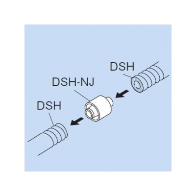 因幡電工 直線ジョイントφ20 (DSH-20N用パーツ) ドレンホース連結(延長)用  DSH-20NJ 画像3