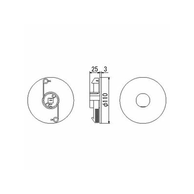 因幡電工 ホールキャップ 設備機器配管用貫通穴ふさぎ φ60～φ100まで対応できるフリーサイズ  AF-610-I 画像4