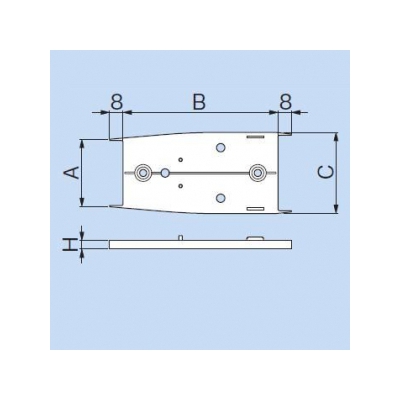 因幡電工 給水・給湯用配管化粧カバー(屋内用) 《リフォームダクトJD》 JDR用スペーサー  JDRS-20-13 画像2