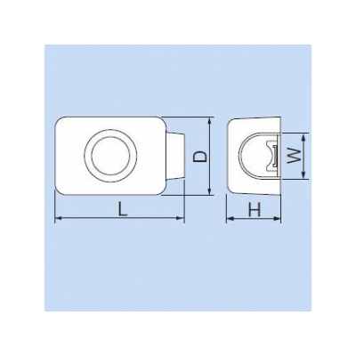 因幡電工 給水・給湯用配管化粧カバー(屋内用) 《リフォームダクトJD》 給水栓用エルボカバー  JEC-20-20N 画像3