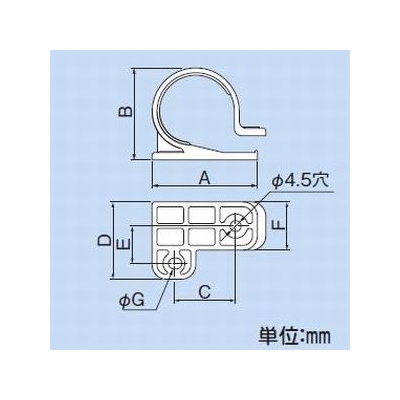 因幡電工 ミニサドル さや管用サドル 適合サヤパイプ:IS-16-B/IS-16-P  ISDT-16 画像4