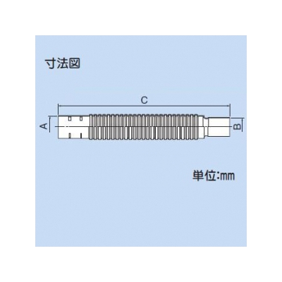 因幡電工 システムアジャスタ 給水用 ブルー 適合サヤパイプ:IS-22-B  WAB-22-10 画像2