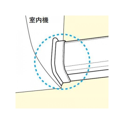 因幡電工 端末カバー 75タイプ ネオホワイト 《スリムダクトMD》  MS-75 画像3