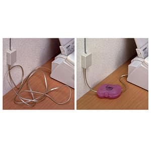 旭電機化成 しっかりコード巻き 100×32×67mm ブルー  AKD-800BL 画像2