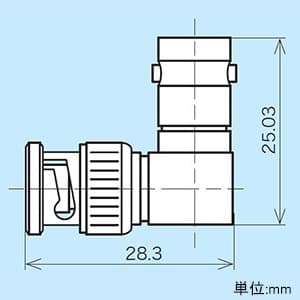 ジェフコム BNC変換アダプター 高周波タイプ BNCプラグ⇔BNCジャック 2個入  LBNC-PLJ-3G 画像2