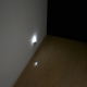 YAZAWA(ヤザワ) 明暗LEDセンサーライト  ダークウッド NASN23DW 画像4