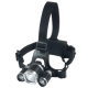 ジェフコム LEDヘッドライト 充電式 防雨型 高輝度白色チップLED×3灯 可動式ヘッド 後方安全灯赤LED付 PLH-650 画像1