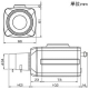 マザーツール フルハイビジョン高画質BOX型AHDカメラ 800万画質CMOSセンサー搭載 MTC-B124AHD 画像2