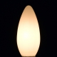 YAZAWA(ヤザワ) 【在庫限り】LED電球 C32シャンデリア形 ホワイトタイプ 25W形相当 電球色 口金E12 LDC2LG32E12WH