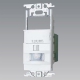 パナソニック 熱線センサ付自動スイッチ 《かってにスイッチ》 壁取付 2線式・3路配線対応形 LED専用1.2A スイッチスペース付 ホワイト WTK18115WK 画像1