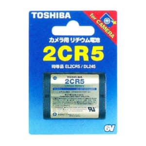 東芝 カメラ用リチウム電池 6V 30mA 1400mAh 1個入