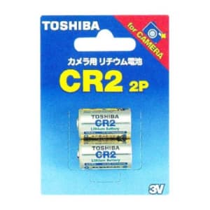 東芝 カメラ用リチウム電池 3V 10mA 850mAh 2個入