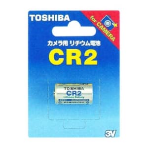 東芝 カメラ用リチウム電池 3V 10mA 850mAh 1個入 CR2G 画像1