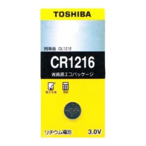 東芝 コイン形リチウム電池 3V 0.1mA 30mAh エコパッケージ 1個入