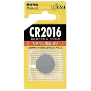 富士通 リチウムコイン電池 3V 1個パック CR2016C(B)N 画像1