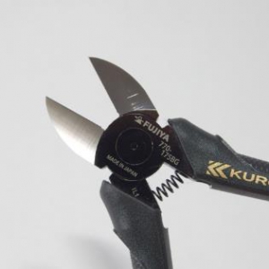 フジ矢 強力ニッパー 《KUROKIN 黒金》 ラウンド刃 サイズ:200mm 770-200BG 画像2