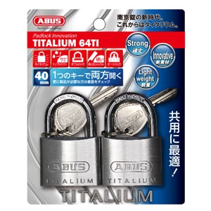 ABUS 【ケース特価5個セット】BP-64TI/40KA BP-64TI/40KA 画像1