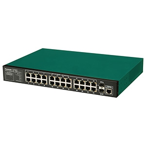 パナソニック レイヤ2スイッチングハブ 24ポート SFP×2スロット ファンレス PN28240K 画像1