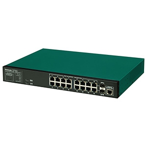 パナソニック レイヤ2スイッチングハブ 16ポート SFP×2スロット ファンレス PN28160K 画像1