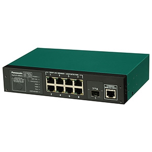 パナソニック レイヤ2スイッチングハブ 8ポート SFP×1スロット ファンレス PN28080K 画像1