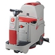 リンレイ 自動床洗浄機 《Rook RED Innova55B》 充電式 22インチ ディスク式 搭乗型 清掃能力3080㎡/h 907530
