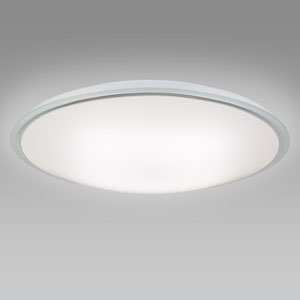 NEC(エヌイーシー) LEDシーリングライト ～8畳用 調光・調色タイプ 昼光色+電球色 リモコン付 HLDC08221SG 画像1