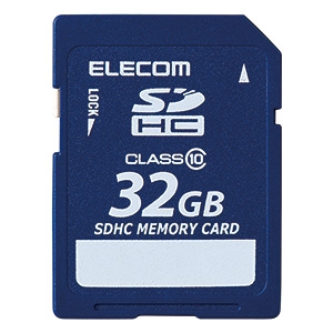 ELECOM(エレコム) SDHCカード 32GB Class10対応 データ復旧サービス付 MF-FSD032GC10R