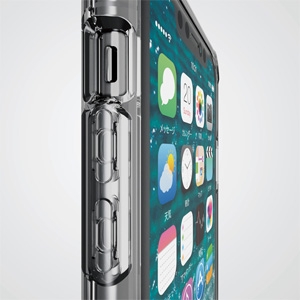 ELECOM ハイブリッドケース iPhone11用 耐衝撃タイプ ワイヤレス充電対応 PM-A19CHVCCR 画像3