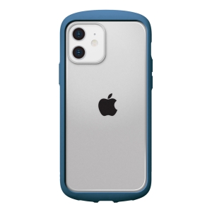 PGA iPhone 12/12 Pro用 ガラスタフケース ラウンドタイプ ネイビー PG-20GGT04NV 画像4