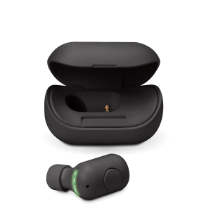 PGA BluetoothR 5.0搭載 片耳ワイヤレスイヤホン 充電ケース付 ブラック PG-BTE13BC1BK 画像1