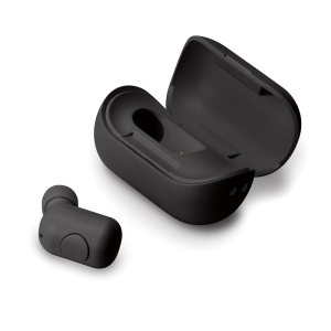 PGA BluetoothR 5.0搭載 片耳ワイヤレスイヤホン 充電ケース付 ブラック PG-BTE13BC1BK 画像4