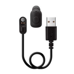 PGA BluetoothR 5.0搭載 片耳ワイヤレスイヤホン マグネット充電ケーブル付 ブラック PG-BTE13MC1BK 画像3